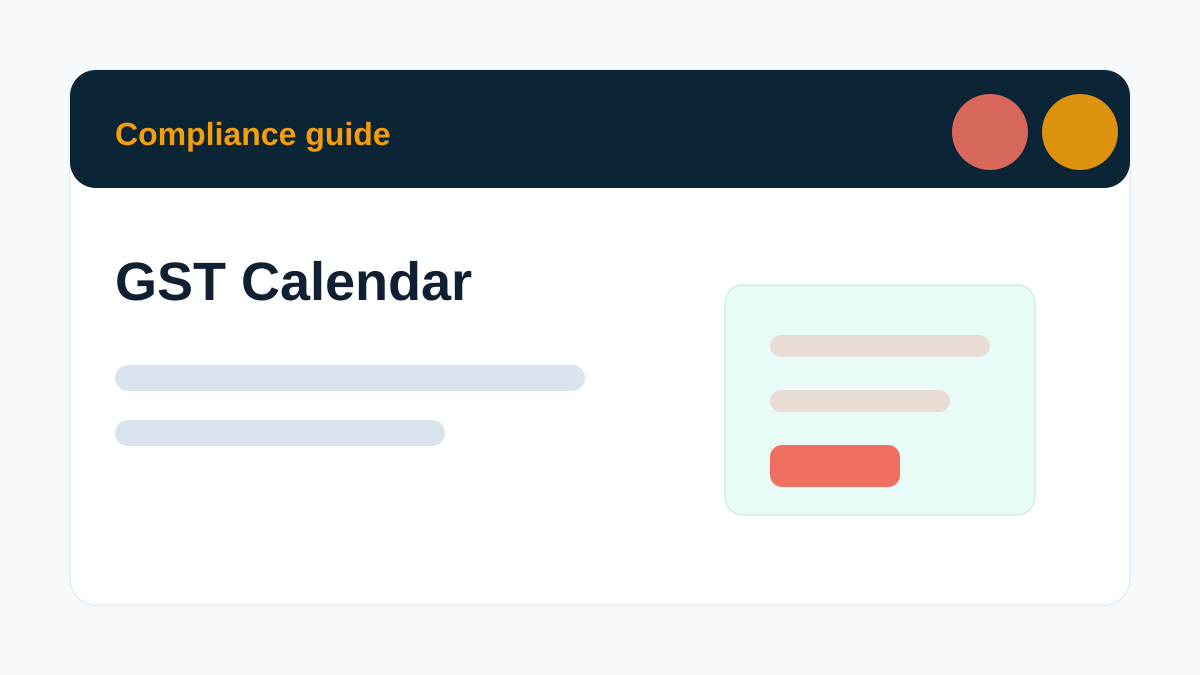 Annual company compliance checklist with filing dates and statutory records