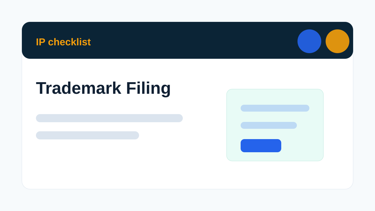 Trademark objection response file with evidence notes and brand documents