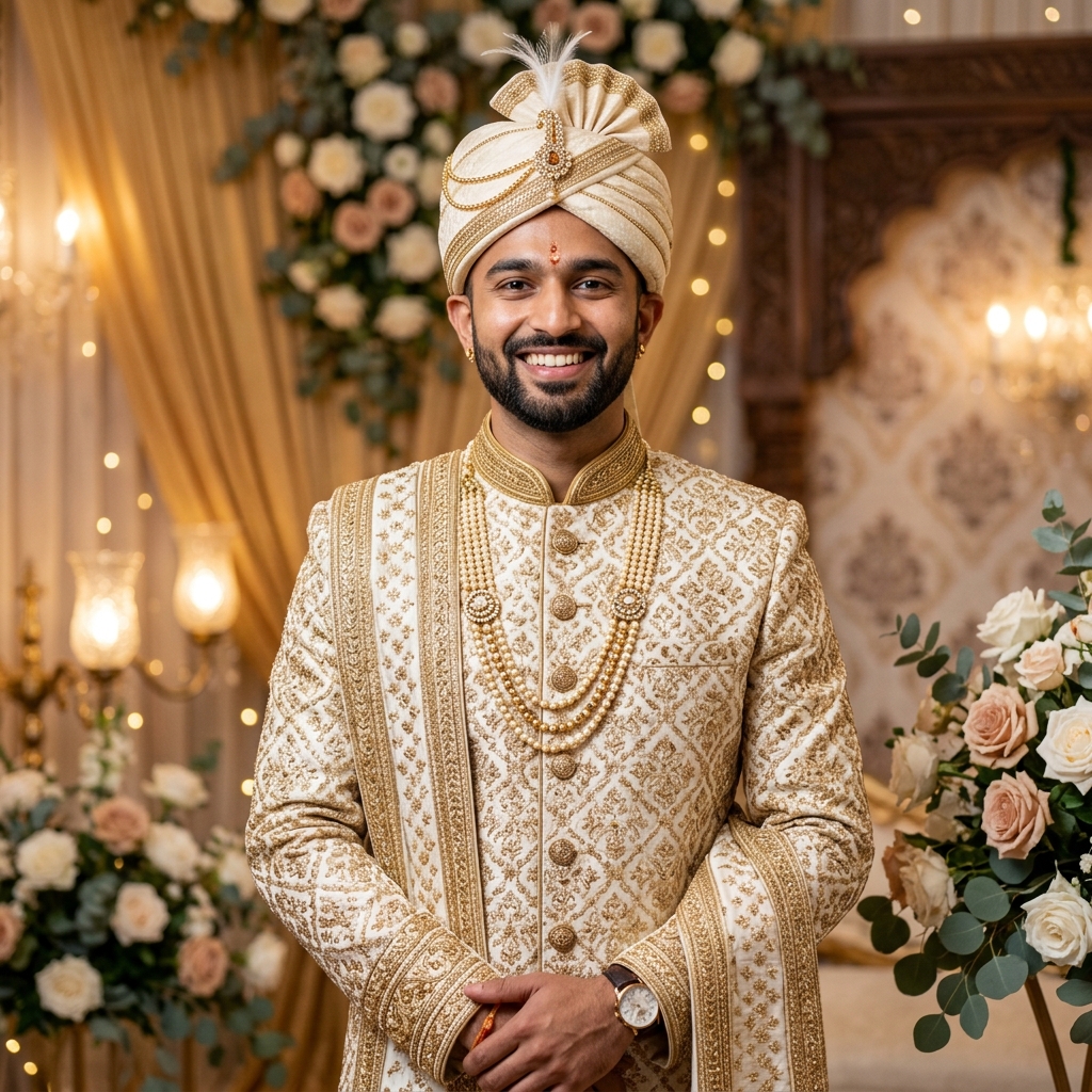Registered Indian groom in Delhi posing with verified marriage certificate documents from Kaagzaat
